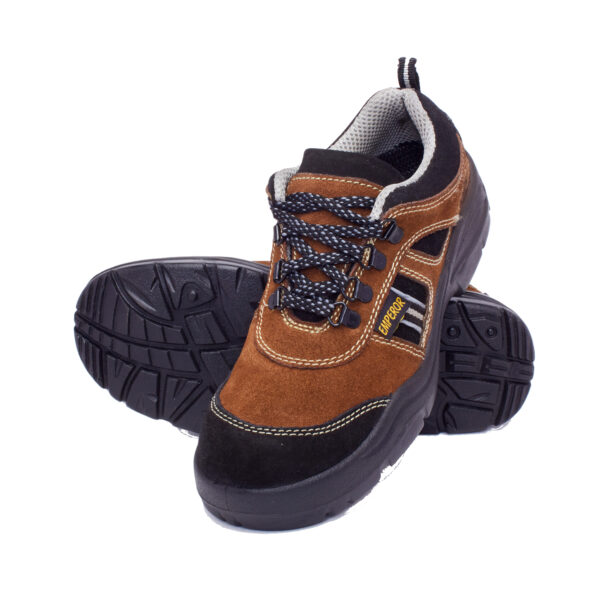 Executive Brown Safety Shoes (Sport Look)