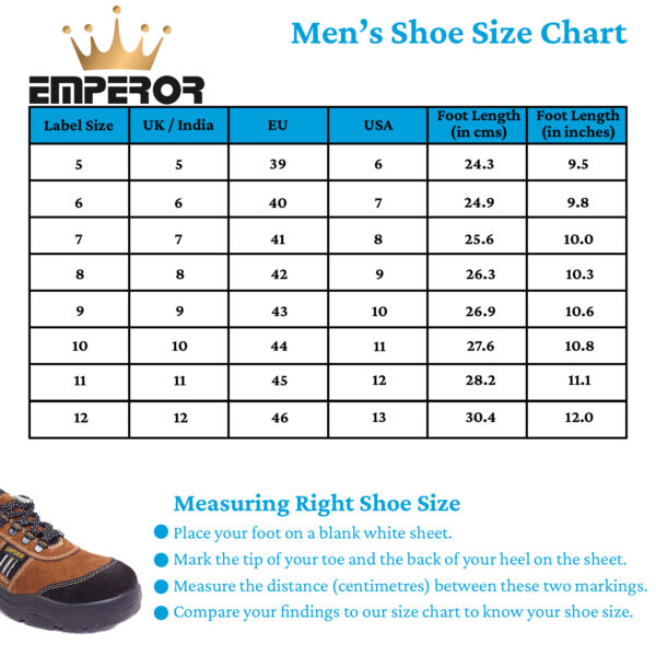 Executive Brown Safety Shoes (Sport Look) - Image 2